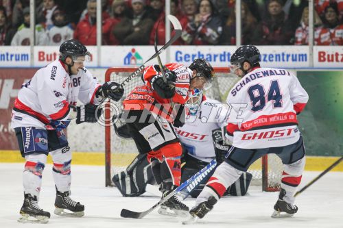 Eishockeyoberliga Playoff-Halbfinale 2012/13 - Spiel 4 - Rote Te