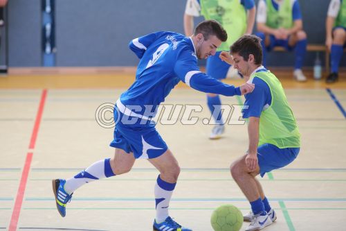27. Hallenfu&szlig;ball-Kreismeisterschaft 2014, KSV Klein-Karben gg 