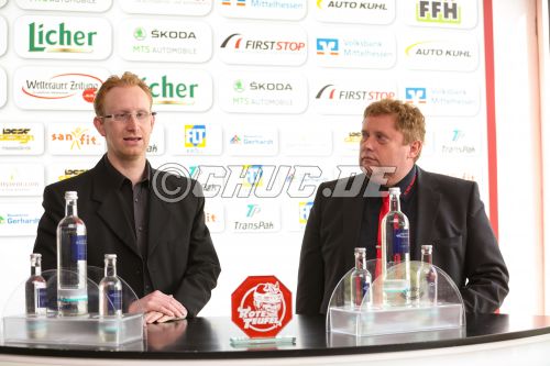 Pressekonferenz der Roten Teufel EC Bad Nauheim