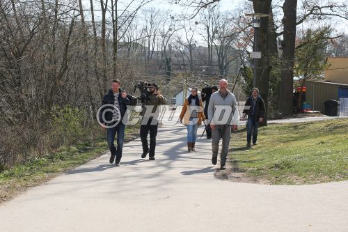 Dreharbeiten zu "Iron Maik - Sport am Limit" von Sky Sport News