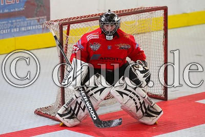 -37- Felix Dombrowsky (Torwart IVA Rhein-Main Patriots), ISHD 2. Bundesliga 2016 - IVA-Rhein-Main-Patriots gegen TSV Schwabm&uuml;nchen I - Foto &copy; A. Chuc