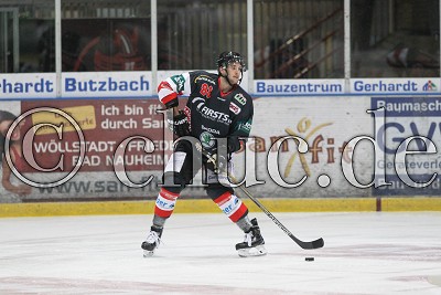 -88- Marcel Pf&auml;nder (Rote Teufel Bad Nauheim), im Vorbereitungsspiel - Rote Teufel EC Bad Nauheim U23 gegen Moskitos Essen - Foto &copy; A. Chuc