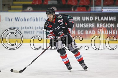 -14- Jonas Gerstung (Rote Teufel Bad Nauheim), in der DEL II - Rote Teufel EC Bad Nauheim gegen Heilbronner Falken