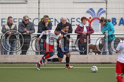 -14- Soufiane HADIFA (-C- SpVgg 08 Bad Nauheim) gegen -9- Zeki KARDAS (FC Nieder-Florstadt), in der Kreisliga A Friedberg - Spvgg. 08 Bad Nauheim gegen FC Nieder-Florstadt