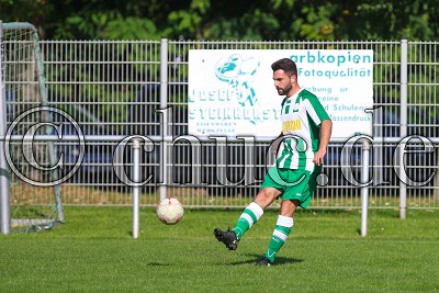 -7- Felix WICHMANN (SV Schwalheim), Kreisliga B Friedberg - SV Schwalheim gegen SV Hoch-Weisel II, Bad Nauheim - OT Schwalheim, Sportplatz Schwalheim, 01.10.17