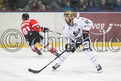 -12- CJ Stretch (Frankfurt L&ouml;wen), DEL 2 - Rote Teufel EC Bad Nauheim gegen Frankfurt L&ouml;wen, Bad Nauheim, Colonel-Knight-Stadion, 22.10.17