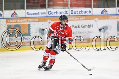 -93- Dominik Meisinger (Rote Teufel EC Bad Nauheim), DEL 2 - Rote Teufel EC Bad Nauheim gegen EHC Bayreuth Tigers, Bad Nauheim, Colonel-Knight-Stadion, 28.12.17