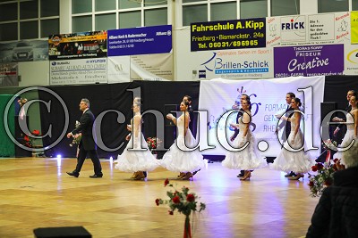 Auftritt der Rhein-Main Formation, Formationsturnier der Standardformationen Friedberg, Friedberg, Sporthalle am Seebach, 03.02.18