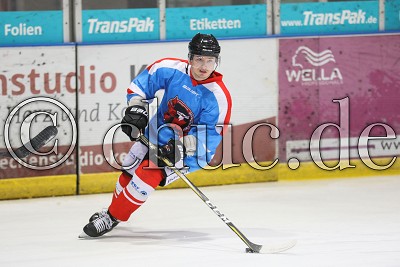 Neuzugang -92- Marcel Brandt (Rote Teufel EC Bad Nauheim) beim Warmup, DEL 2 - Rote Teufel EC Bad Nauheim gegen T&ouml;lzer L&ouml;wen, Bad Nauheim, Colonel-Knight-Stadion, 04.02.18