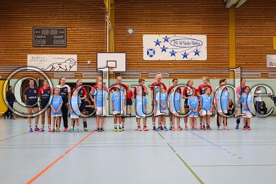 die HSG M&ouml;rlen pr&auml;sentiert sich ihren Fans, Bezirksoberliga Frauen - HSG M&ouml;rlen gegen FSG Gettenau/Florstadt, Bad Nauheim - OT Nieder-M&ouml;rlen, Frauenwaldhalle, 15.09.18