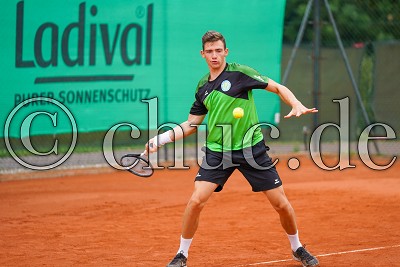 Niklas Schell (TC Bad Vilbel), TC Bad Vilbel, Herren Hessenliga , Bad Vilbel, Tennisclub Bad Vilbel, 14.07.19