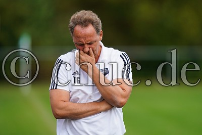 Thomas Geier (Trainer Sportfreunde Oberau), Gruppenliga Frankfurt Ost - Sportfreunde Oberau gegen VFB Oberndorf, Altenstadt - OT Oberau, Sportplatz, 10.08.19