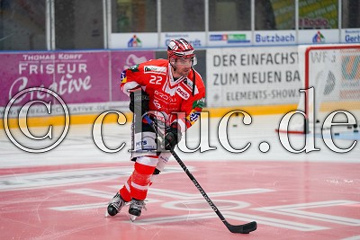 -22- Steve Slaton (EC Bad Nauheim), im Vorbereitungsspiel zur DEL 2 Saison - EC Bad Nauheim gegen Bayreuth Tigers, Bad Nauheim, Colonel-Knight-Stadion, 25.08.19