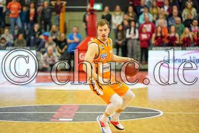 -17- Andreas Obst (ratiopharm ulm), in der easycredit Basketball Bundesliga - JobStairs GIESSEN 46ers gegen ratiopharm ulm, Gie&szlig;en, Sporthalle Gie&szlig;en-Ost, 01.12.19