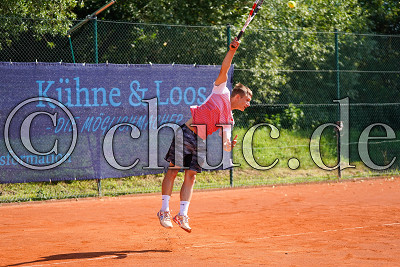 Ben Cronau (RW Giessen), Ober-M&ouml;rler TC gegen RW Giessen, Herren Verbandsliga Hessen - Gr. 050, Ober-M&ouml;rlen, Tennisclub Ober-M&ouml;rlen, 21.06.20