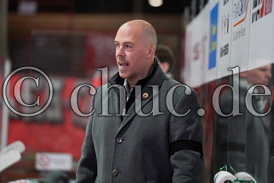 Corey Neilson (Trainer Lausitzer F&uuml;chse), DEL 2 - EC Bad Nauheim gegen Lausitzer F&uuml;chse, Bad Nauheim, Colonel-Knight-Stadion, 11.12.20