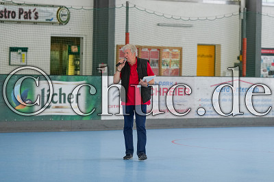 Richard Eberhard (Stadionsprecher), PRHL Inlinehockey Bundesliga - Rhein-Main Patriots gegen Frankfurt Mainprimaten, Niddatal OT Assenheim, Skaterhockeyhalle Assenheim, 10.07.21