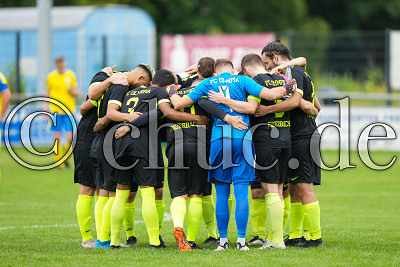 Fauerbach schw&ouml;rt sich ein, Freundschatfsspiel Kreis Friedberg - FC Olympia Fauerbach gegen SG Waldsolms, Friedberg - OT Fauerbach, Sportplatz Fauerbach, 31.07.21