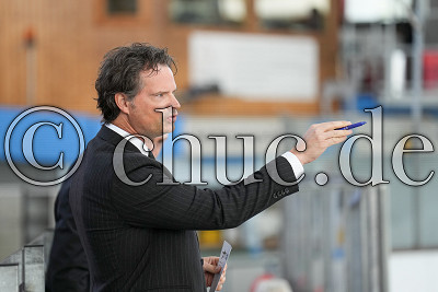 Tim Kehler (Trainer Ravensburg Towerstars), Vorbereitungsspiel DEL2 - EC Bad Nauheim gegen Ravensburg Towerstars, Limburg, Eissporthalle Limburg, 28.08.22