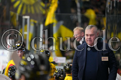 Leif Str&ouml;mberg (Trainer Krefeld Pinguine), DEL 2 - EC Bad Nauheim gegen Krefeld Pinguine, Bad Nauheim, Colonel-Knight-Stadion, 16.09.22