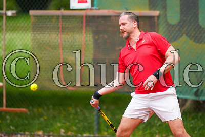 Ingolf Kester (TC RW Bad Nauheim), Tennis Herren 40 Gruppenliga - TC RW Bad Nauheim gegen Marburger TC II, Bad Nauheim, Tennisclub Rot-Weiss Bad Nauheim, 07.05.23