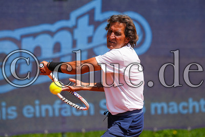 Manolo Arroyo Rosales (Ober-M&ouml;rler TC), Tennis Herren 60 Regionalliga S&uuml;d-West - Ober-M&ouml;rler TC OMTC, Bad Nauheim, Tennisclub Rot-Weiss Bad Nauheim, 13.05.23