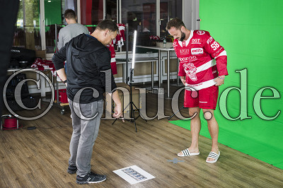 Christopher Fischer, Behind the scenes - Media-Day EC Bad Nauheim 2023/24 - DEL 2, Bad Nauheim, Colonel-Knight-Stadion, 07.08.23
