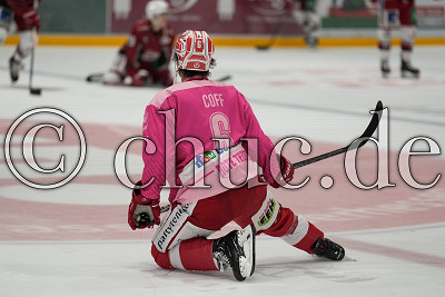 -6- Tim Coffman (EC Bad Nauheim), DEL 2 - EC Bad Nauheim gegen Eisb&auml;ren Regensburg, Bad Nauheim, Colonel-Knight-Stadion, 06.10.23