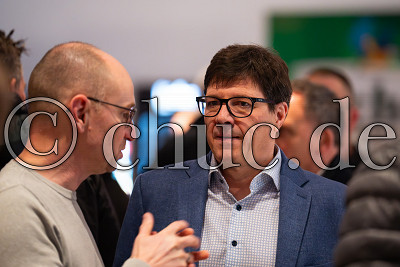 Florian Na&szlig; (Sportreporter), Ehrenamtspreis B&uuml;rgerstiftung Bad Nauheim f&uuml;r Andreas Ortwein, Bad Nauheim, Colonel-Knight-Stadion, 08.02.24