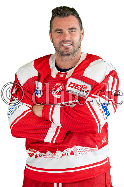 -11- Brent Aubin (EC Bad Nauheim), Media-Day EC Bad Nauheim 2024/25 - DEL 2, Bad Nauheim, Colonel-Knight-Stadion, 22.08.24