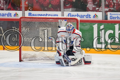 -31- Brandon Maxwell (Torwart EC Kassel Huskies), DEL 2 - EC Bad Nauheim gegen EC Kassel Huskies, Bad Nauheim, Colonel-Knight-Stadion, 04.10.24