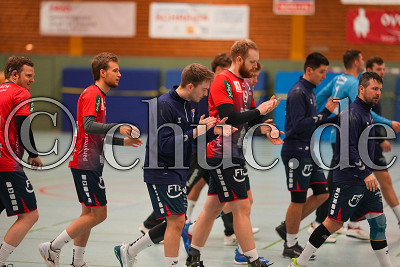 M&ouml;rlen nach der Begr&uuml;&szlig;ung, Bezirksoberliga Gie&szlig;en - HSG M&ouml;rlen gegen TSG 1883 Lollar, Bad Nauheim - OT Nieder-M&ouml;rlen, Frauenwaldhalle Nieder-M&ouml;rlen, 16.11.24