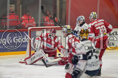 -27- Niklas Lunemann (Torwart EC Bad Nauheim), DEL 2 - EC Bad Nauheim gegen Blue Devils Weiden, Bad Nauheim, Colonel-Knight-Stadion, 20.12.24
