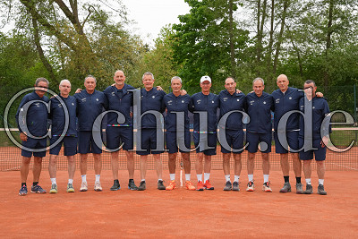 Marcelo Ingaramo, J&uuml;rgen Elsner, Fabio Pozzi, Andreas Freisens, Stefan Rudnick, Paulo Travassos, Richard Wittner, Gianluca Pozzi, George Pascal, Konstantinos Effraimoglou, Fernando Cavalleri, Herren 60 - Regionalliga S&uuml;dwest - Ober-M&ouml;rler TC gegen SC SaFo Frankfurt, Ober-M&ouml;rler, Ober-M&ouml;rler TC, 03.05.25