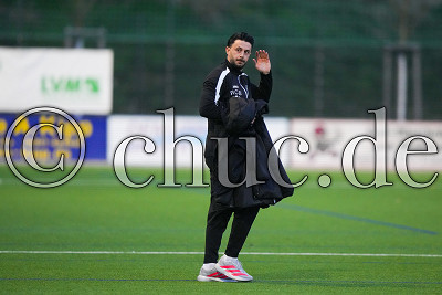 Tufan Tosunoglu (Trainer FCO Fauerbach), Gruppenliga Frankfurt West - FC Olympia Fauerbach gegen FG Seckbach, Friedberg - OT Fauerbach, Sportplatz Fauerbach, 02.04.26