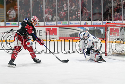 -50- Stephan Harper (EC Bad Nauheim), -73- Leon Willerscheid (Torh&uuml;ter EC Kassel Huskies), DEL 2 - EC Bad Nauheim gegen EC Kassel Huskies, Bad Nauheim, Colonel-Knight-Stadion, 11.10.26